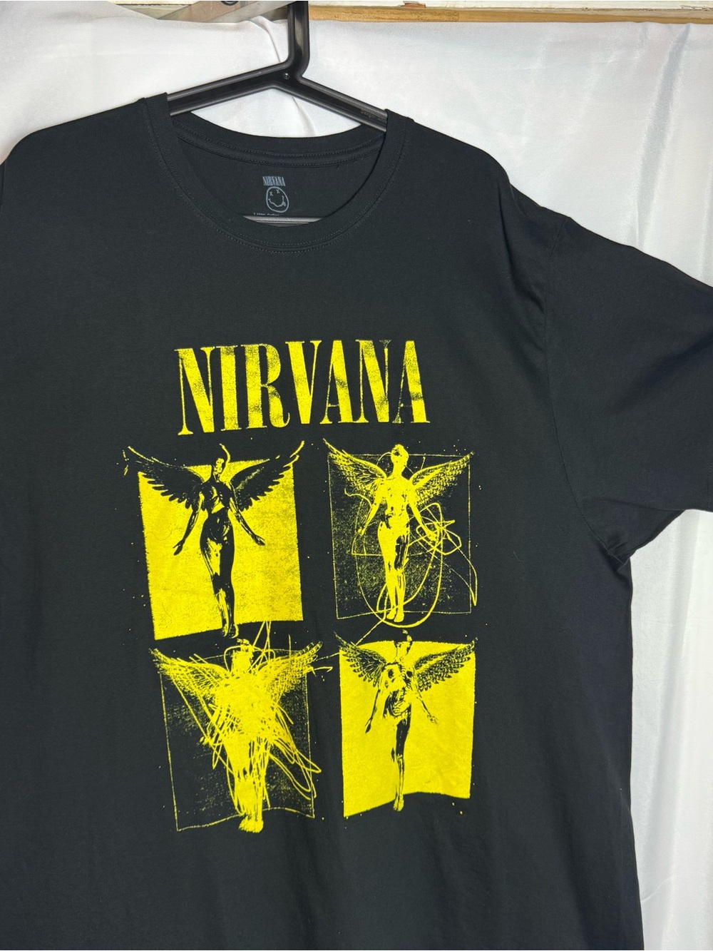 Nirvana T-shirt Black Size 2XL, Artwork From In Utero Album NWOT